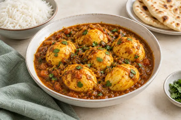 Egg Curry — AI-generated serving illustration